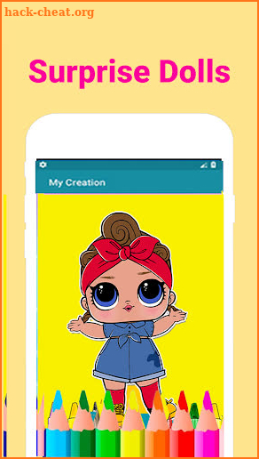 Coloring Surprise Dolls lol Page Paints For Kids screenshot