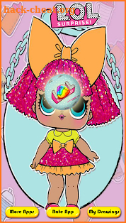 coloring surprise of dolls princesses fans screenshot