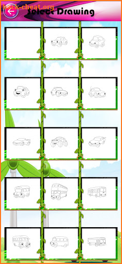 Coloring Tayyo Little Car screenshot