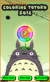 Coloring Totoro For Kids - 2018 screenshot