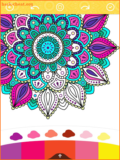 Colorly Coloring Book Paint Pages screenshot