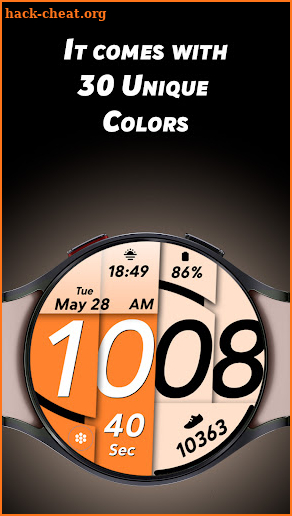 Colors Fall 2 - Watch face screenshot