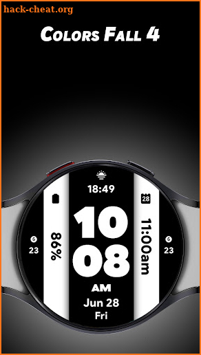 Colors Fall 4 - Watch face screenshot