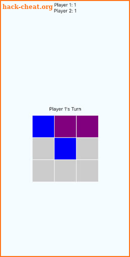 Colors Tic Tac Toe screenshot