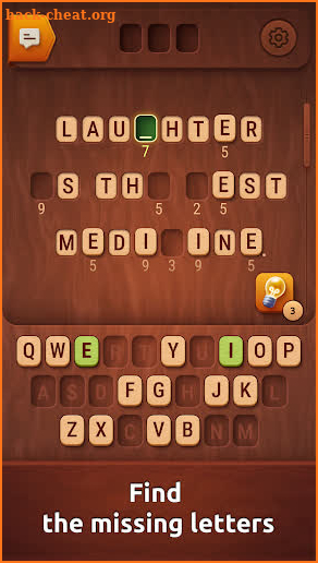 Colorwood Words Puzzle Game screenshot