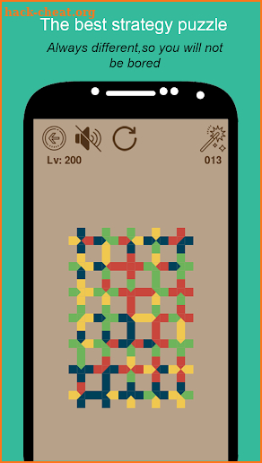 Colour Block Puzzle Yellow Games screenshot