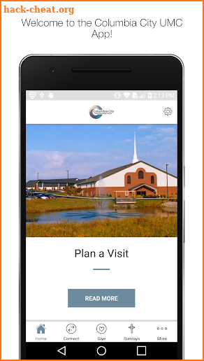 Columbia City UMC screenshot