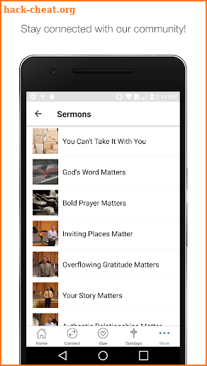 Columbia City UMC screenshot