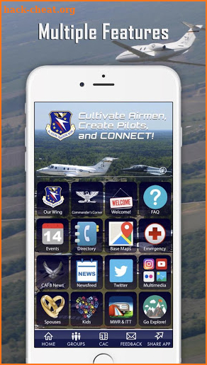 Columbus Air Force Base screenshot