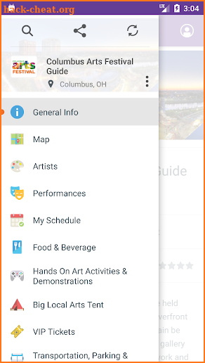 Columbus Arts Festival Guide screenshot