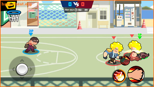 Combat Basketball- Sharp War screenshot