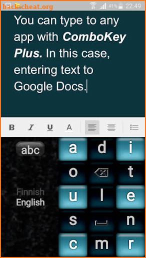 Combo Keyboard - ComboKey Plus screenshot