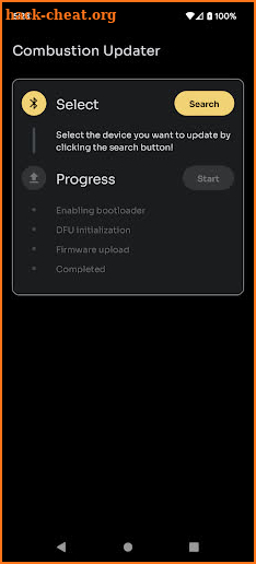 Combustion Inc. Updater screenshot