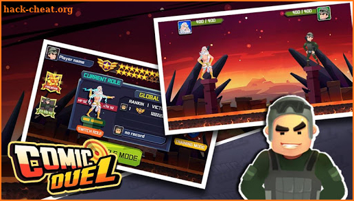 Comic Duel screenshot