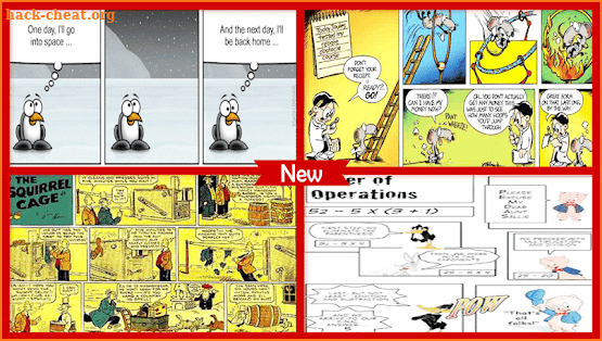 Comic Strips Examples screenshot