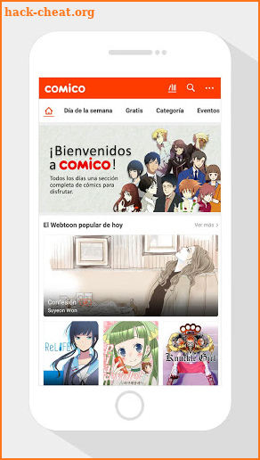 COMICO  - La mejor aplicación para leer Webtoons. screenshot