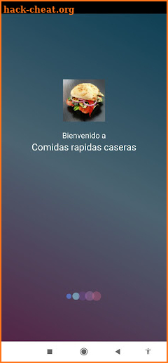 Comidas rapidas caseras screenshot