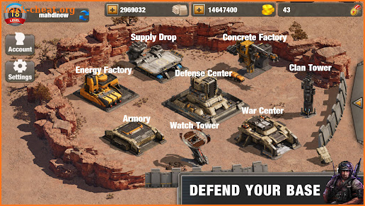 Commanders War: Modern Warfare screenshot