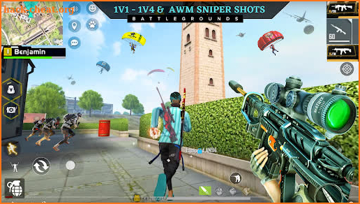 Commando Survival Fire : Free Sniper Shooter 2021 screenshot