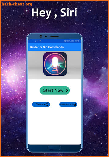 Commands and Guide For SIRI Virtual Assistant screenshot