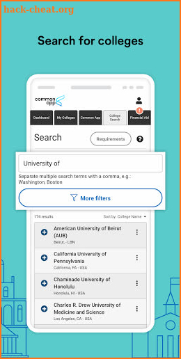 Common App screenshot