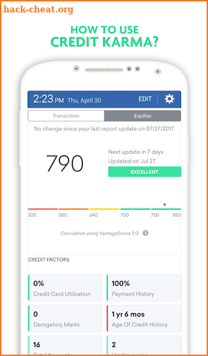 Common Credit Karma Guide screenshot