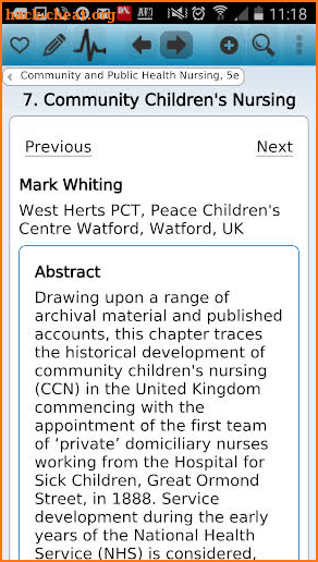 Community & Public Health Nurs screenshot