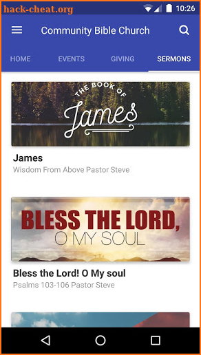 Community Bible Church - IL screenshot