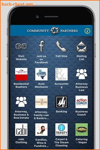 Community Partners screenshot