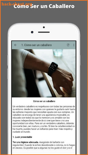 Como Ser un Caballero screenshot