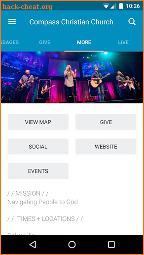 Compass Christian Church screenshot