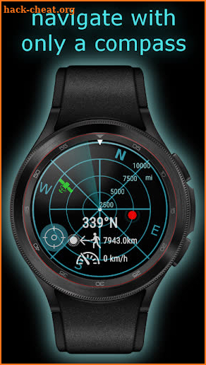 Compass Navigation (Wear OS) screenshot