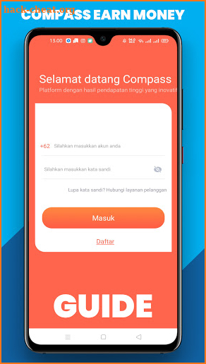 Compass Penghasil Uang Guide screenshot