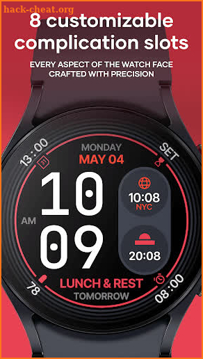 Complicationist Watch Face screenshot