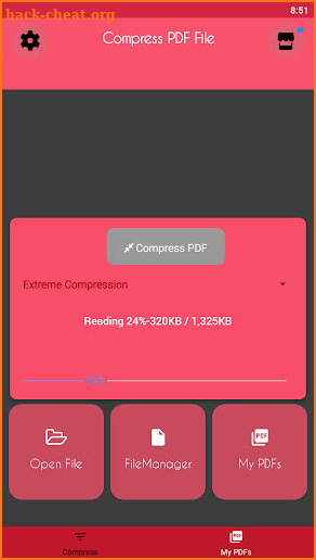 Compress PDF File - PDF Compressor screenshot