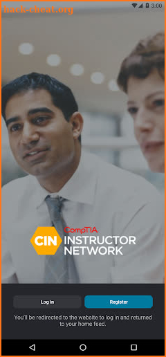 CompTIA Instructor Network screenshot