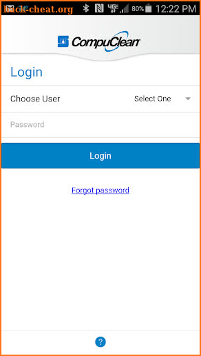 CompuClean Mobile App screenshot