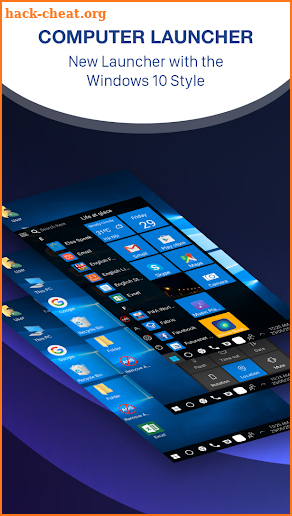 Computer launcher - Desktop Launcher for WIN 10 screenshot