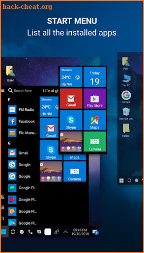 Computer launcher for win 10 desktop launcher 2019 screenshot