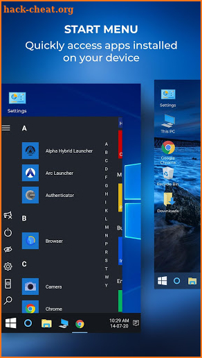 Computer Launcher Win 10 Launcher Prime 2021 screenshot