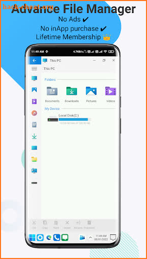 Computer Win11 Launcher screenshot