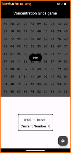 Concentration Grids screenshot