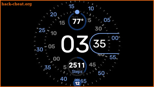 Concentric Native Watchface screenshot