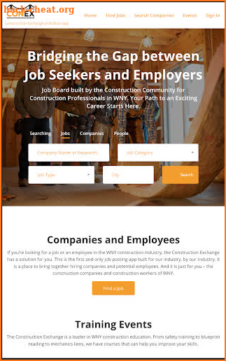 CONEX CAREERS screenshot