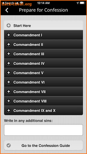 Confession App: Catholic Sacrament screenshot
