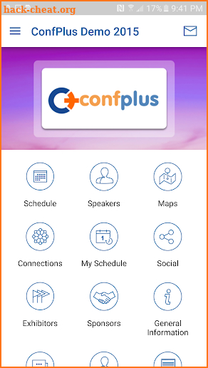 ConfPlus screenshot