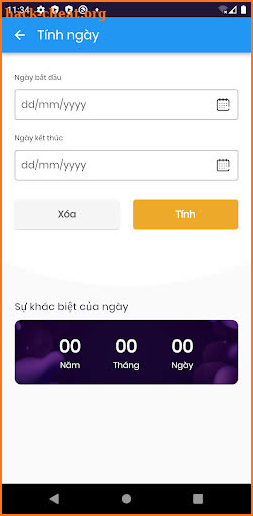 Công cụ tính tuổi screenshot