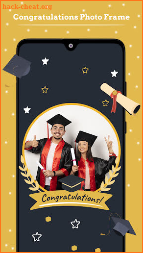 Congratulations Photo Frame screenshot