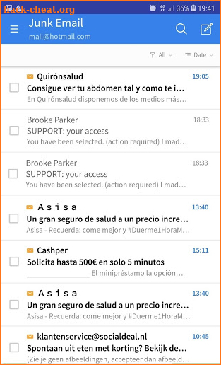 Connect for Hotmail & Outlook: Mail and Calendar screenshot