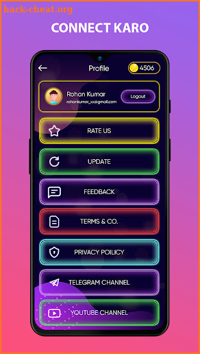 Connect Karo screenshot